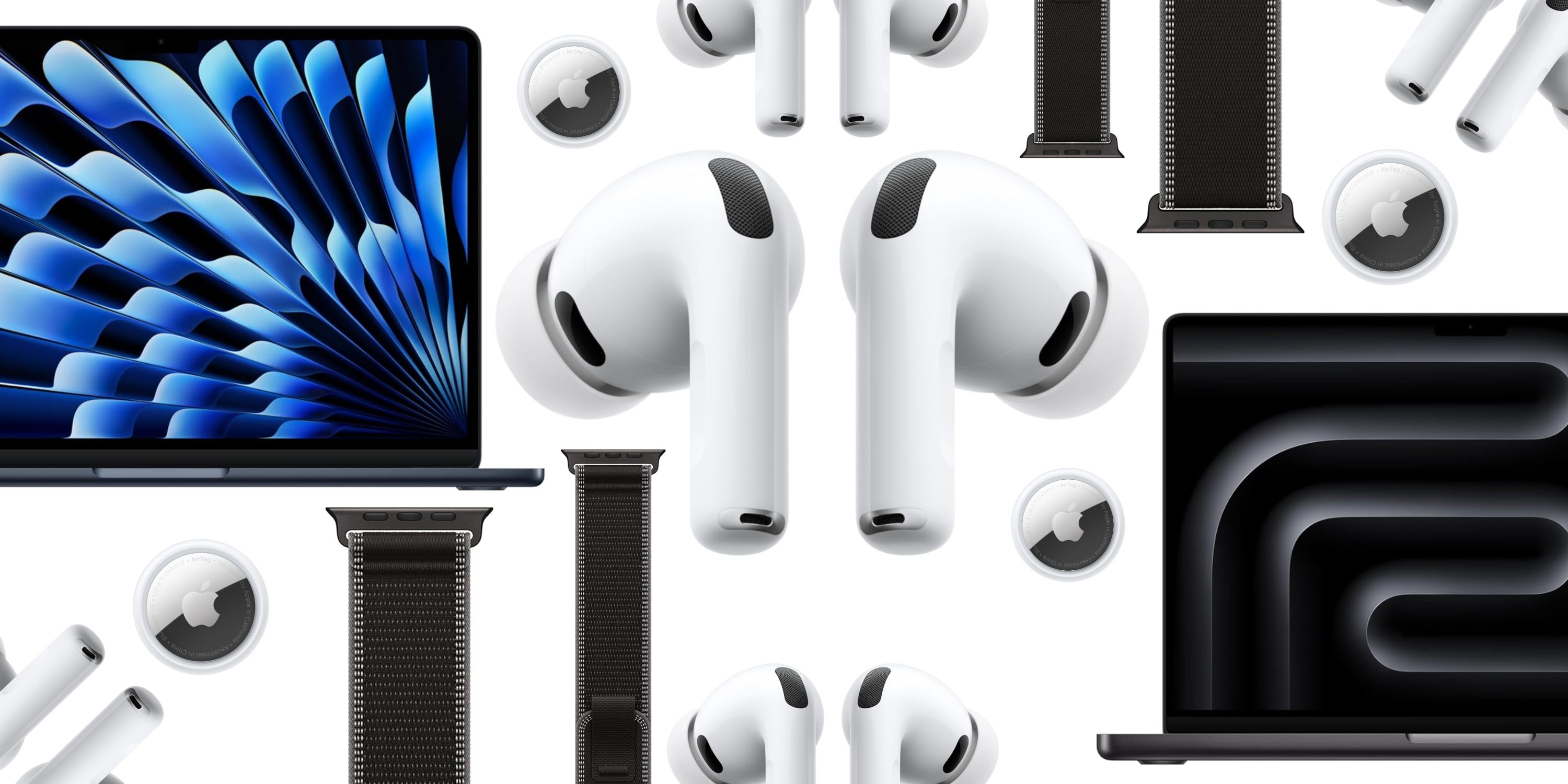 Акции: AirPods Pro 3 за $199, MacBook Pro M5 24 ГБ со скидкой $250, iPad Air M3 со скидкой $200, черный Trail Loop и многое другое