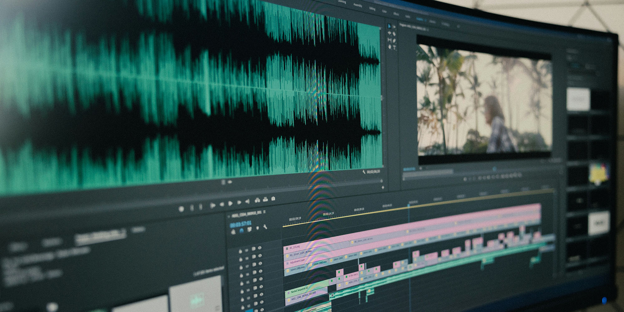 Instagram long-form videos and full control of your feed may be on the cards | Video editing app shown on an ultra-wide screen monitor