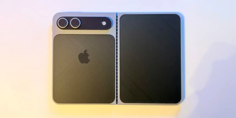 You can 3D print a mockup of the iPhone Fold, with an asterisk | Photo shown