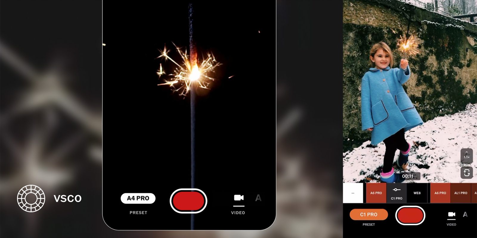 VSCO Capture can now shoot video, just in time for New Year’s