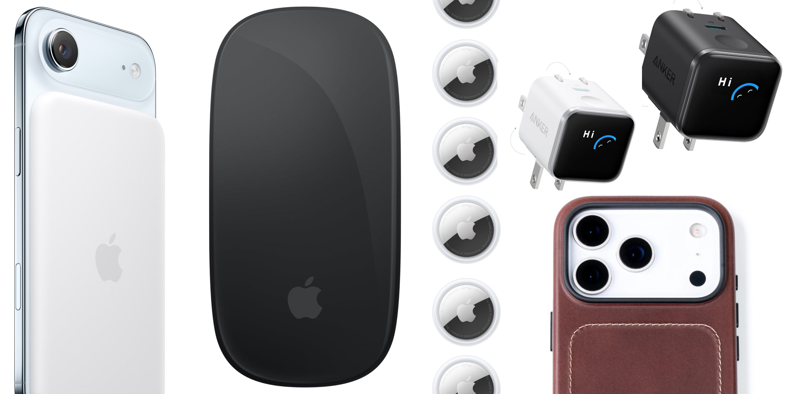 Скидки: Apple iPhone Air MagSafe Battery по рекордно низкой цене, Magic Mouse черная со скидкой 37%, зарядное устройство для дисплея, AirTag и другое