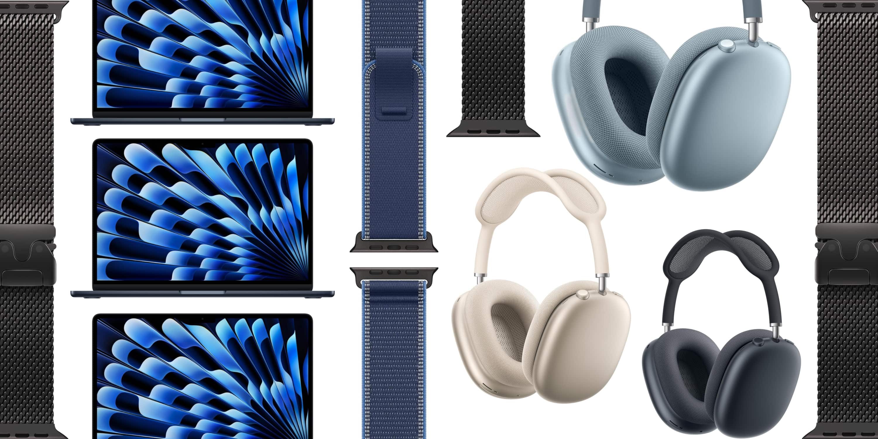 Скидки: AirPods Max на $120 дешевле, Apple Watch Ultra черного цвета на $250 дешевле, Trail Loop на 44% дешевле, черный Milanese Loop и многое другое