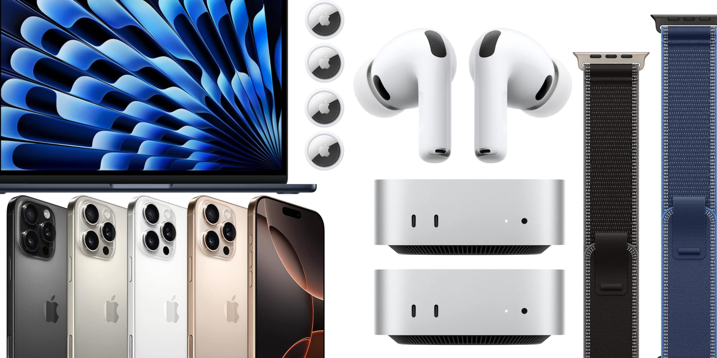 Скидки: Apple Trail Loop до 52% дешевле, Mac mini 24 ГБ на 100 долларов дешевле, чехлы для AirTag 2, iPhone 16 Pro на 620 долларов дешевле и другое