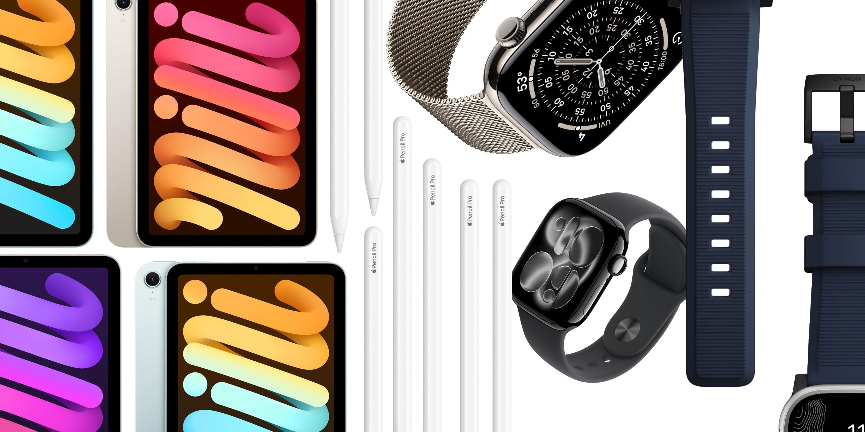 Скидки: Apple Watch Series 11 на $100 дешевле, iPad mini на $100 дешевле, Apple Sport Loop за $34, Apple Pencil Pro и другое