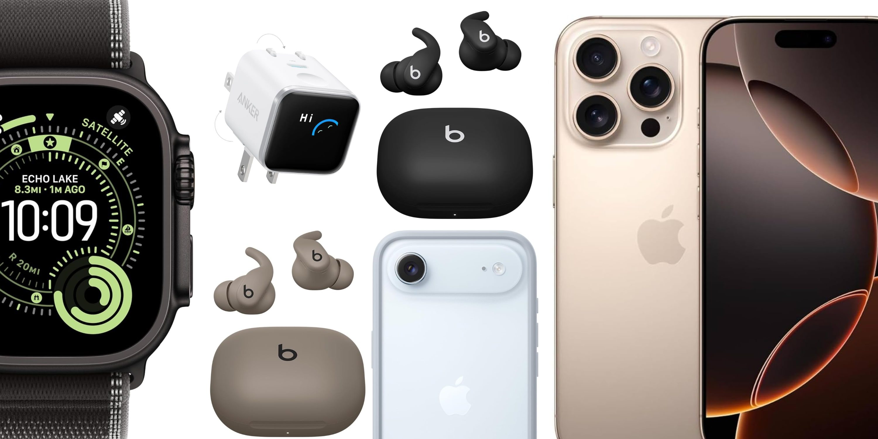 Скидки: iPhone 16 Pro на $620 дешевле, Apple Watch Ultra 2 на $250 дешевле, черный Trail Loop, Powerbeats Fit и другие