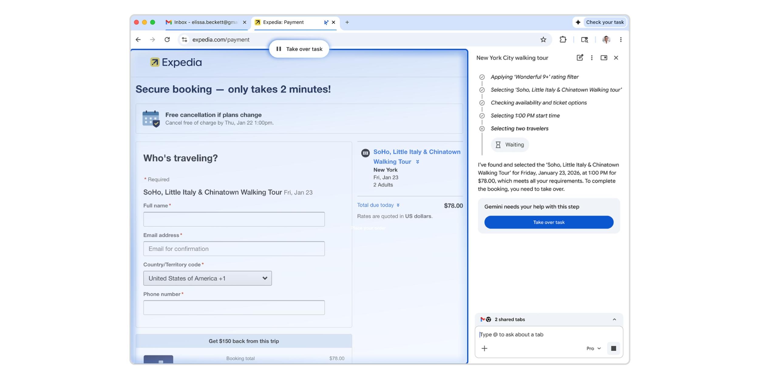 Chrome внедряет автоматический просмотр на базе Gemini 3 с Google AI Pro 