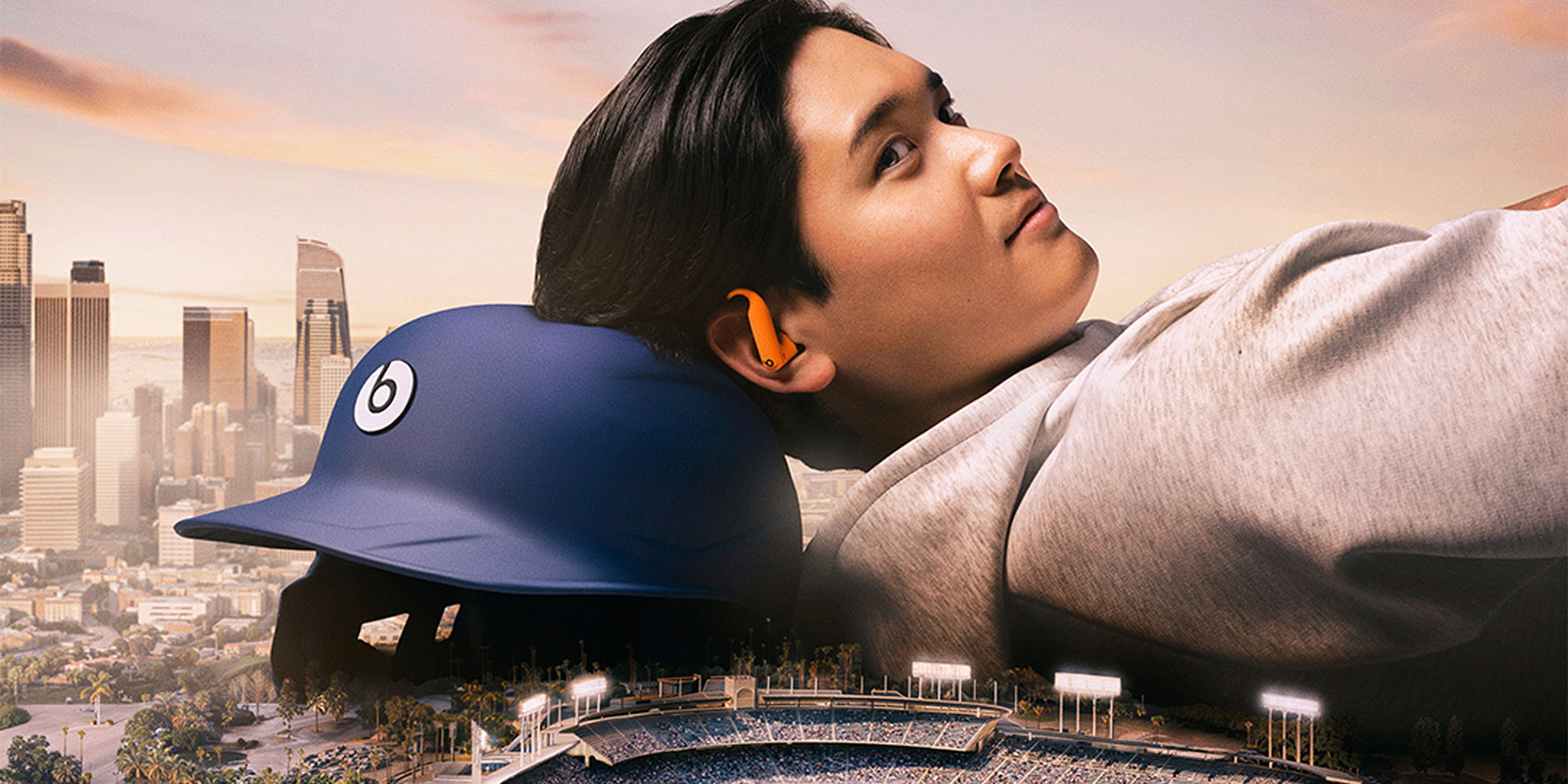 photo of LA Dodgers MVP Shohei Ohtani stars in new Beats campaign image