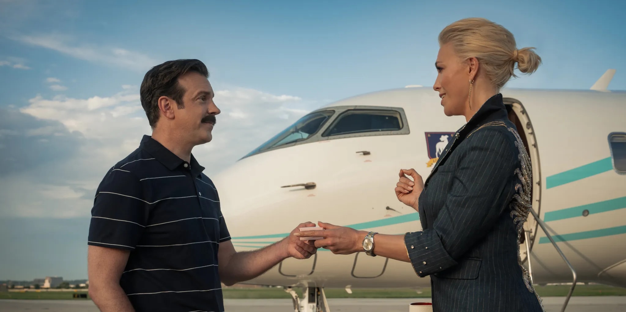 photo of Apple TV shares first look at Ted Lasso season four, airing this summer image