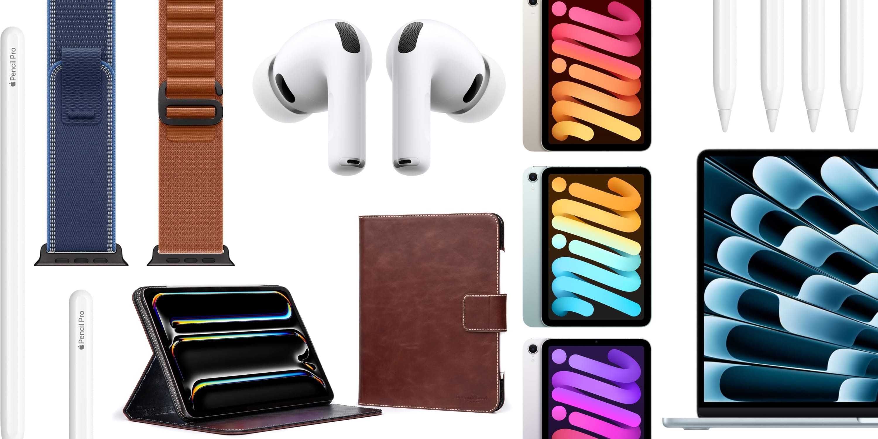 Скидки: MacBook Air M4 со скидкой $300, iPad mini от $399, Series 11 от $299, Apple Pencil Pro со скидкой 46% и другие