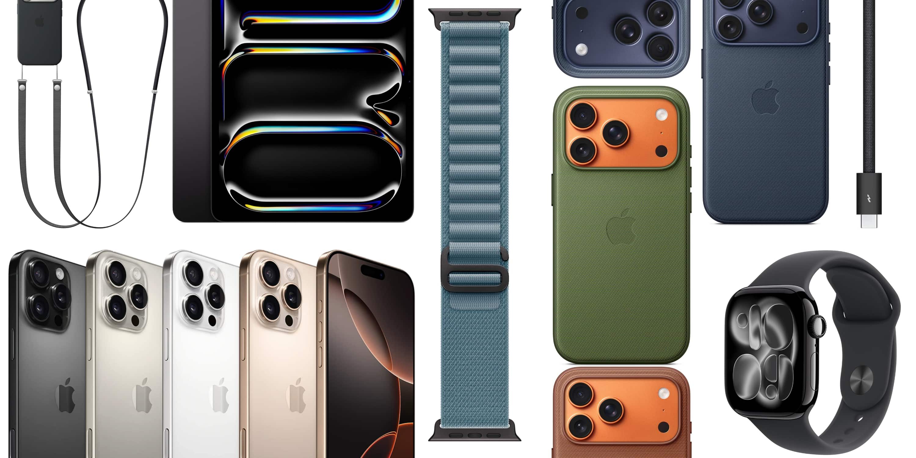 Скидки: iPhone 16 Pro на 512 ГБ со скидкой 480 долларов, чехлы 17 Pro TechWoven, Alpine Loop на 30% дешевле, iPad Pro и другие