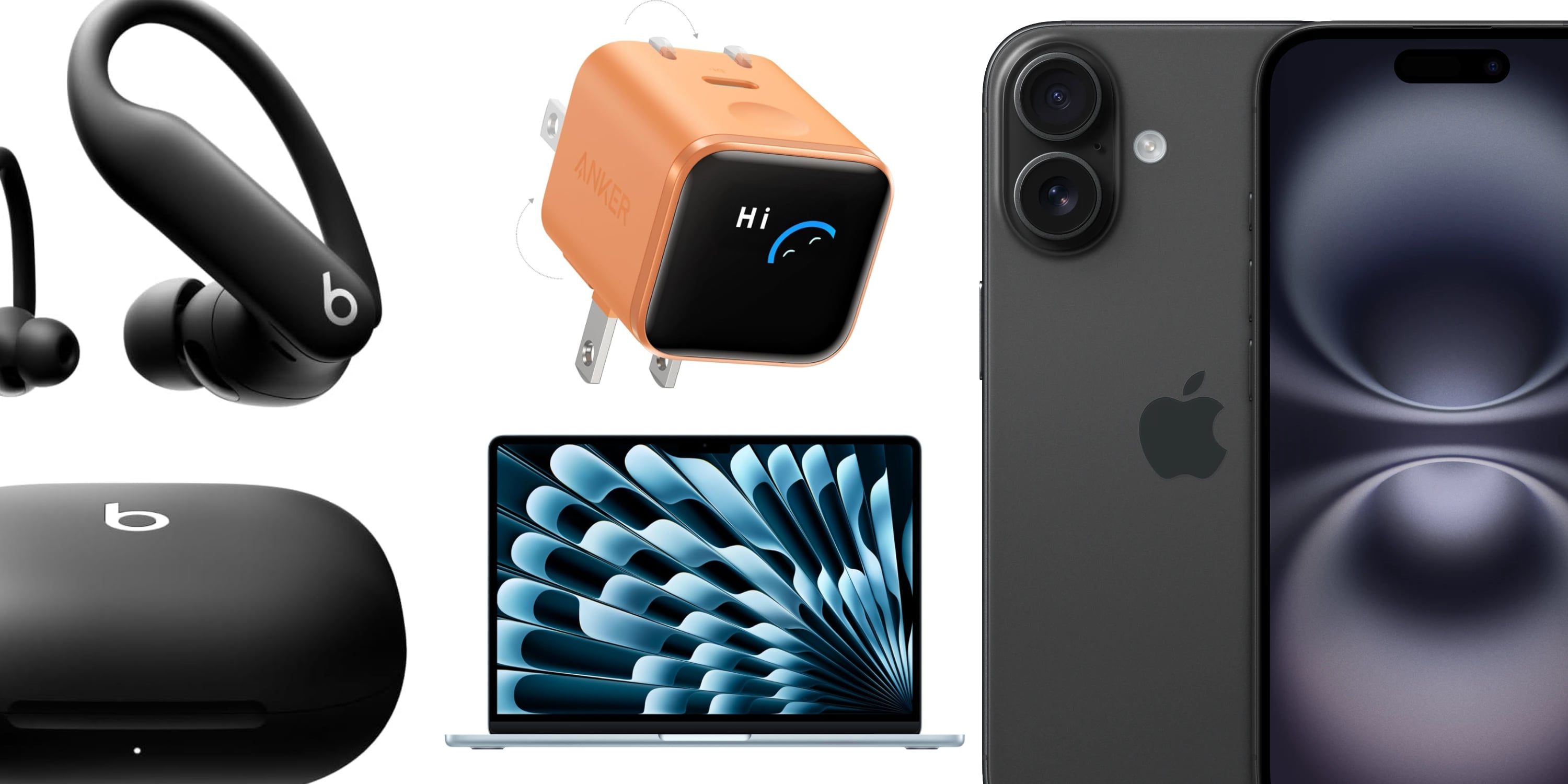 Скидки: iPhone 16 до $420 дешевле первоначальной цены, MacBook Air M4 32 ГБ на $300 дешевле, M4 Pro на $400 дешевле, зарядные устройства и многое другое