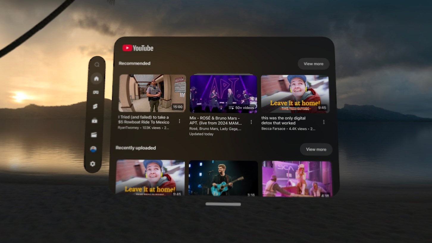 YouTube launches native app for Apple Vision Pro - 9to5Mac