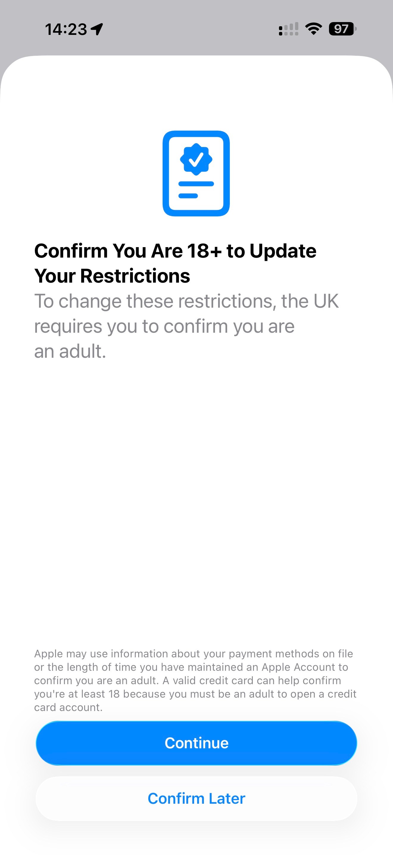 Apple age verification in iOS 26.4 beta 2 took less than 30 seconds ...
