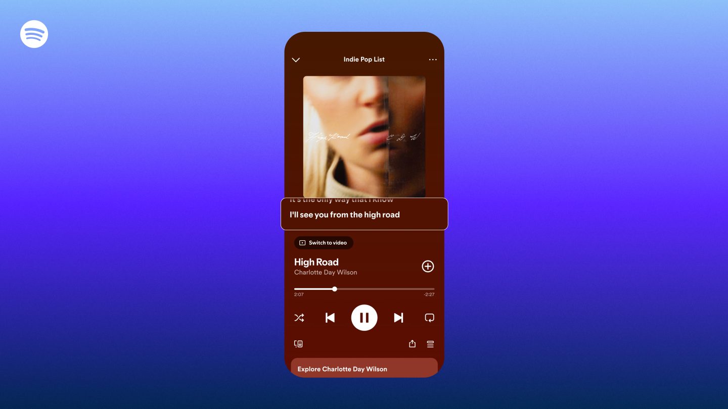 Spotify upgrades lyrics support with three new features