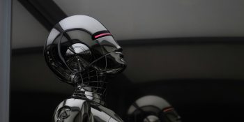 Moltbook (probably) isn't being used to plot an AI uprising | Render of an intimidating-looking robot