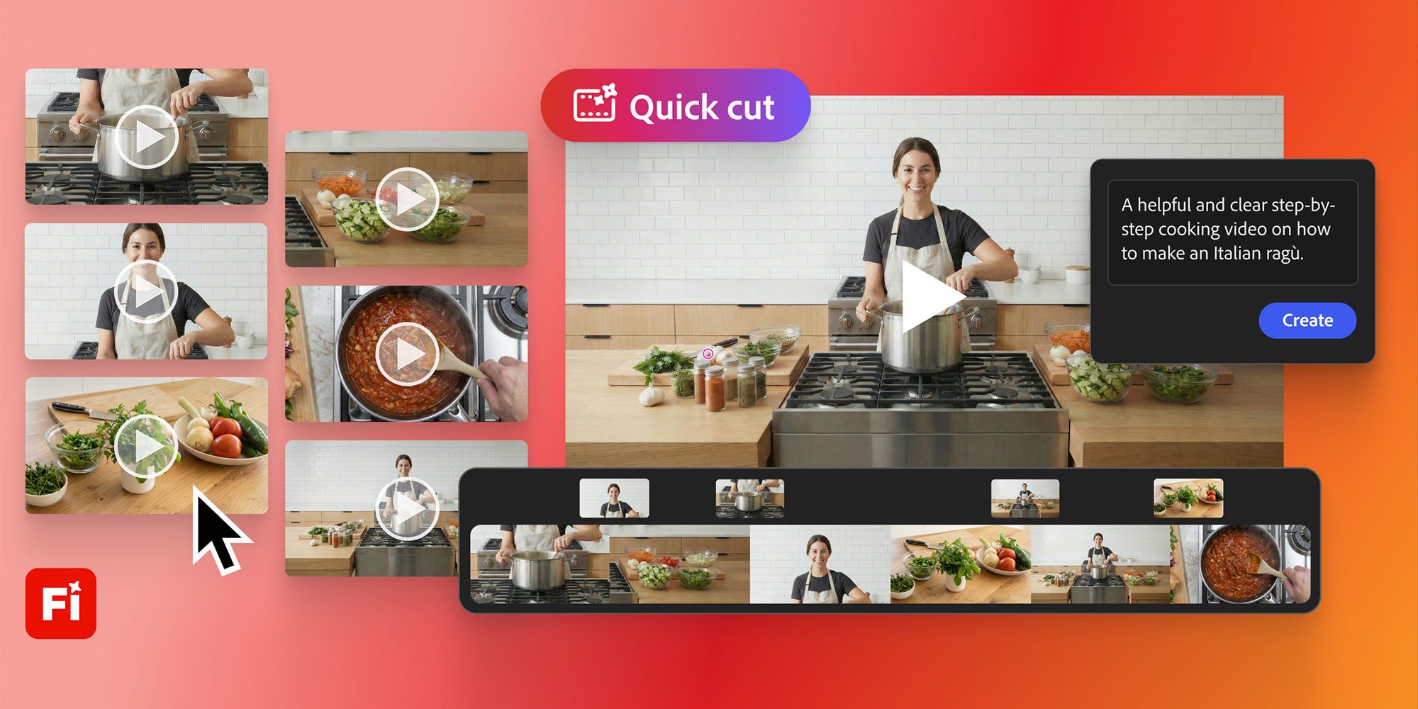 Adobe Firefly can now use AI to turn raw footage into a…