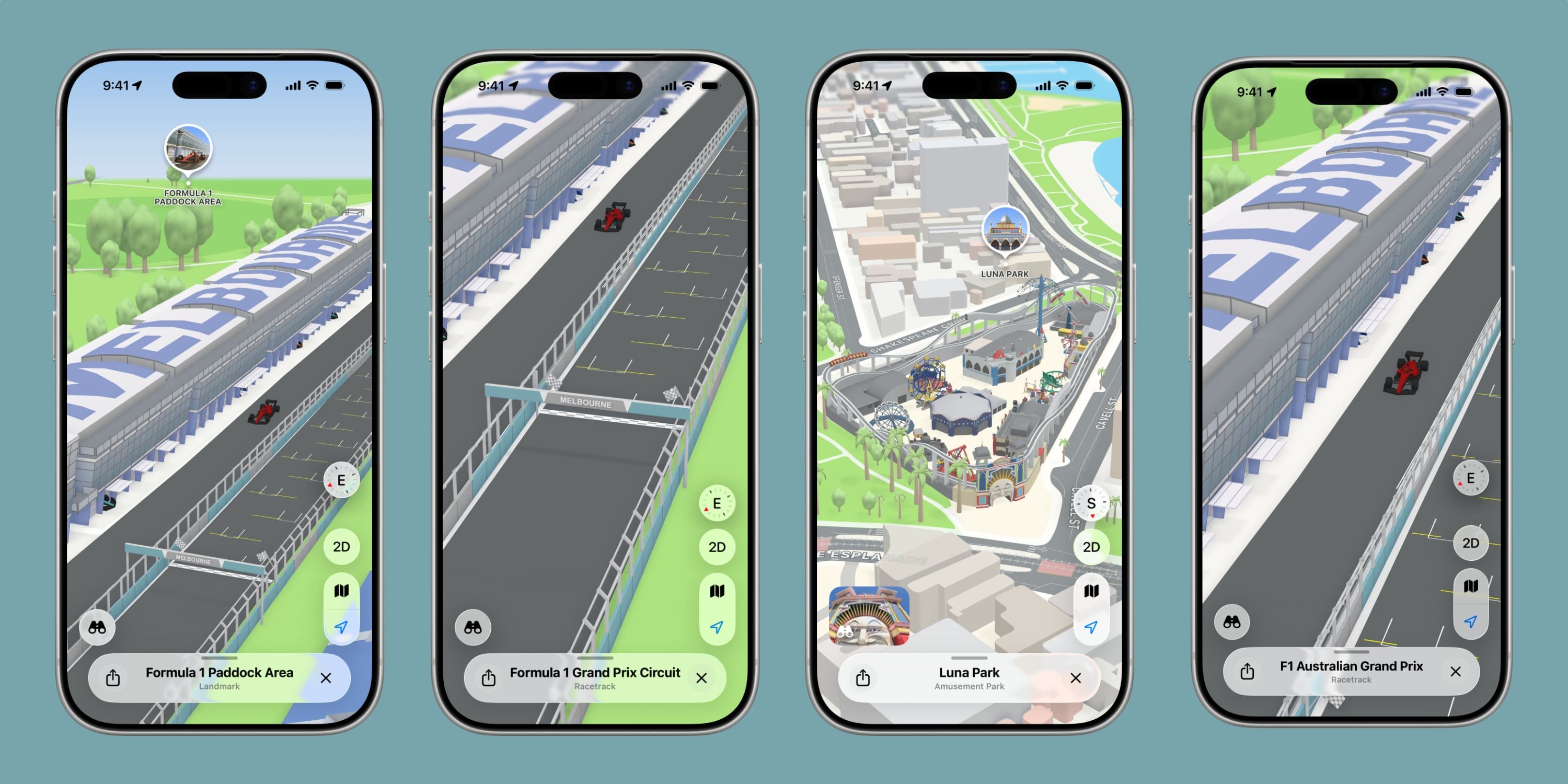 Apple Maps adds detailed F1 experience ahead of 2026 season