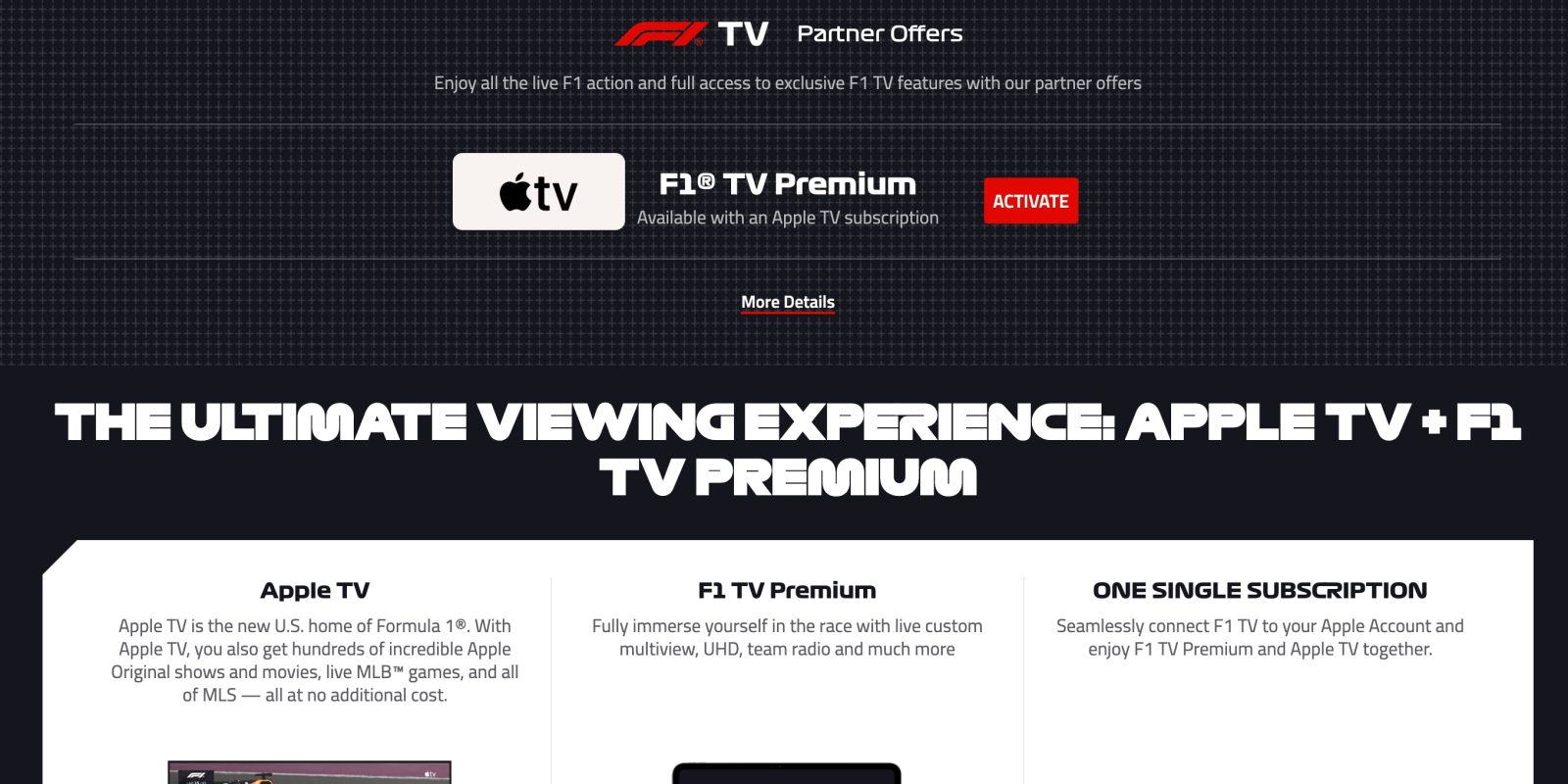 مشاهدة فورمولا 1 مجاناً لمشتركي Apple TV (شرح الطريقة)