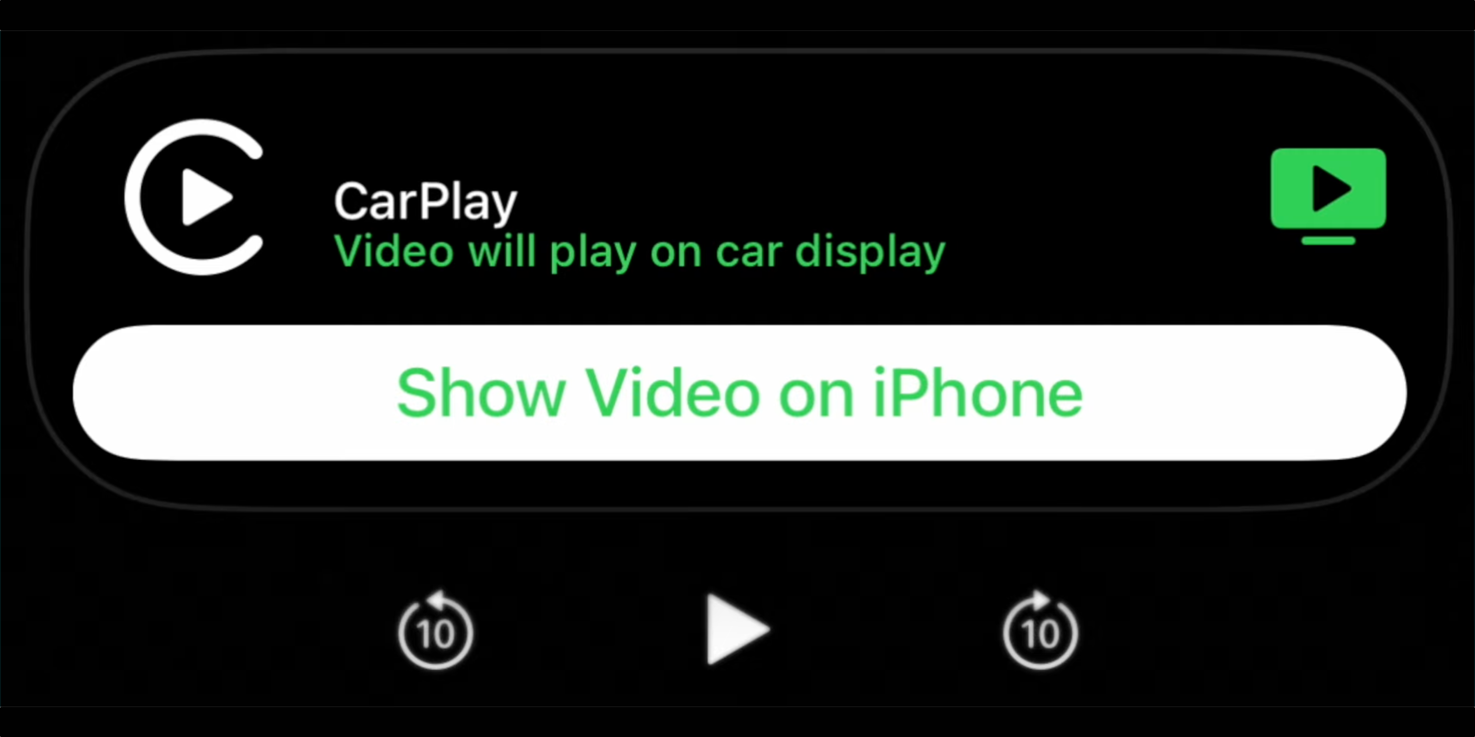 Ранняя демонстрация показывает, как CarPlay будет обрабатывать видео в iOS 26.4, включая приложение Apple TV
