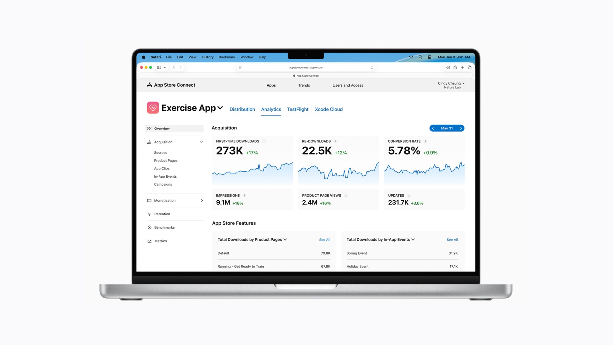 Apple announces major update to Analytics in App Store…
