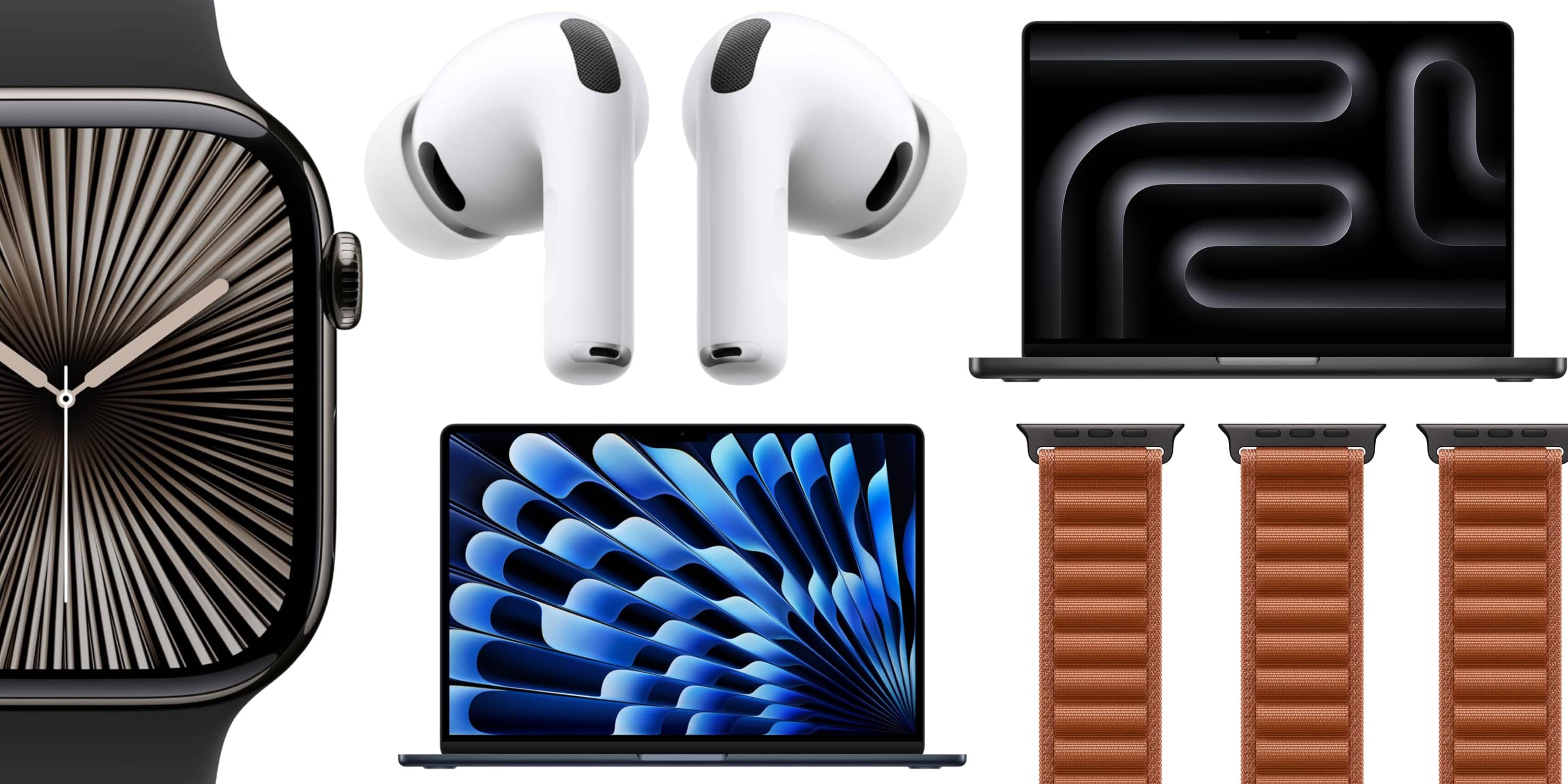 Сделки: MacBook Air с 24 ГБ ОЗУ со скидкой 300 долларов, MacBook Pro M5 за 1400 долларов, Apple Watch Titanium со скидкой 300 долларов и другие