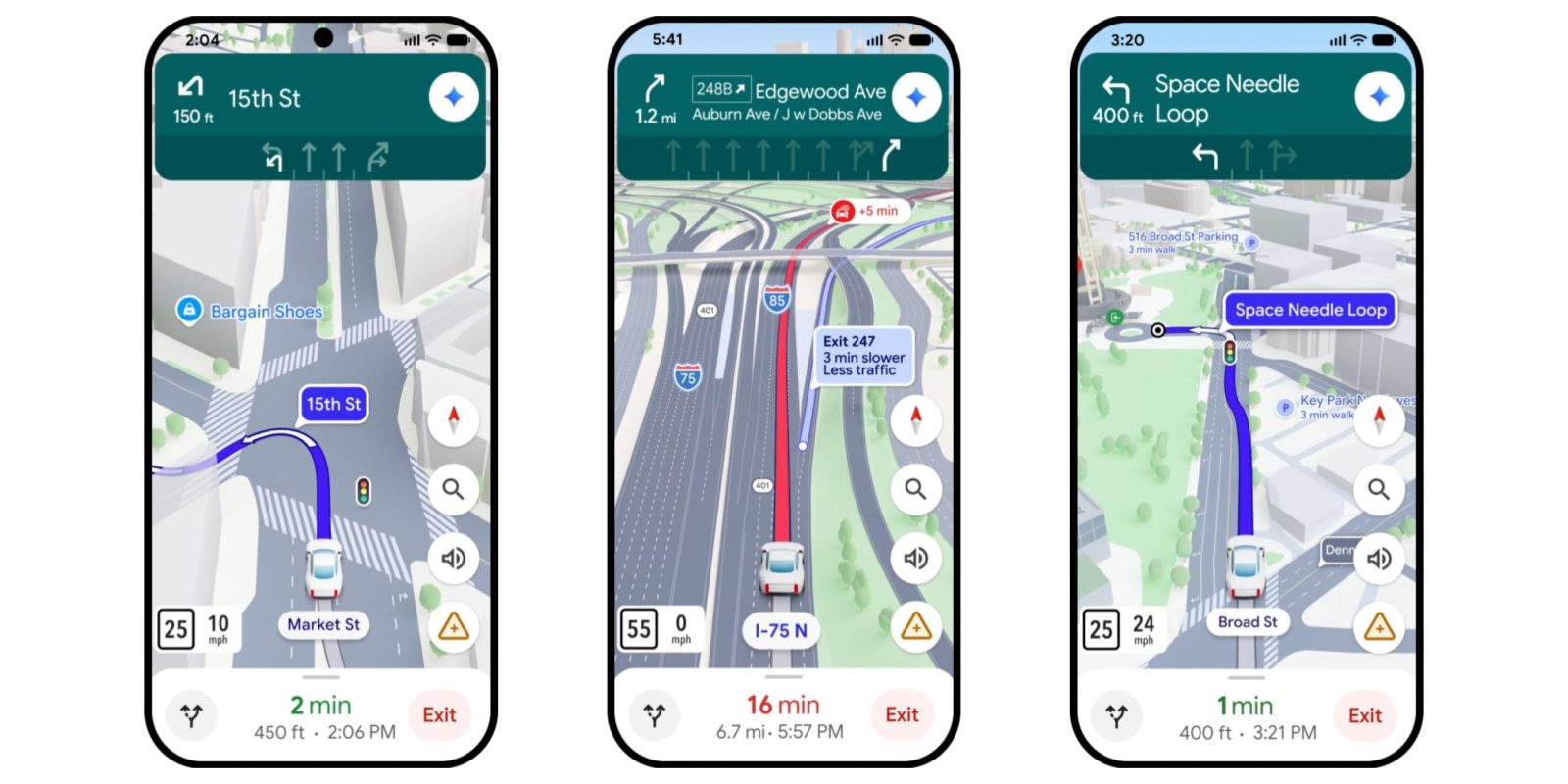 ‘Immersive Navigation’ is the biggest Google Maps driving update in a decade