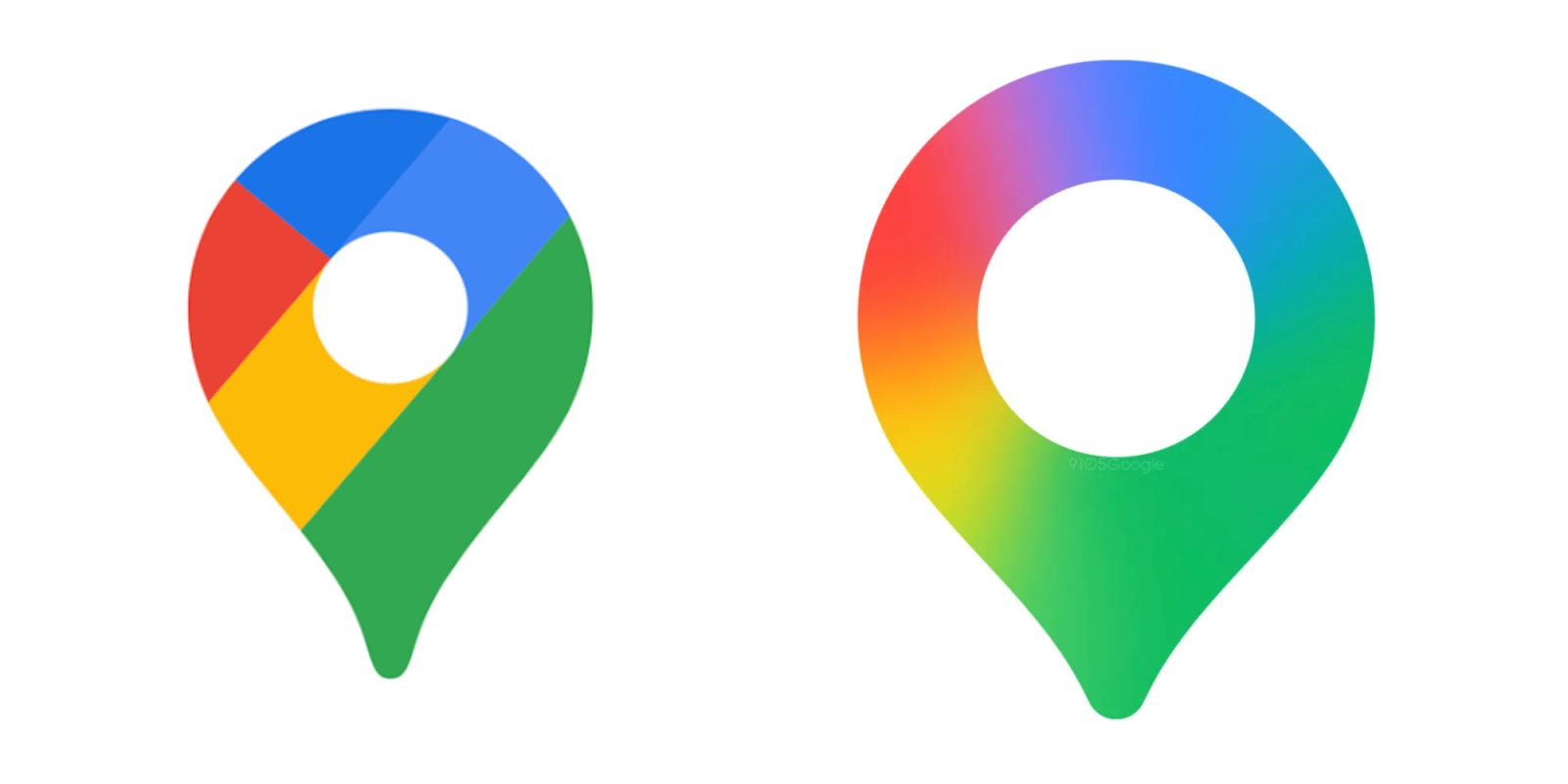 Google Maps for Android, iOS rolling out gradient icon redesign