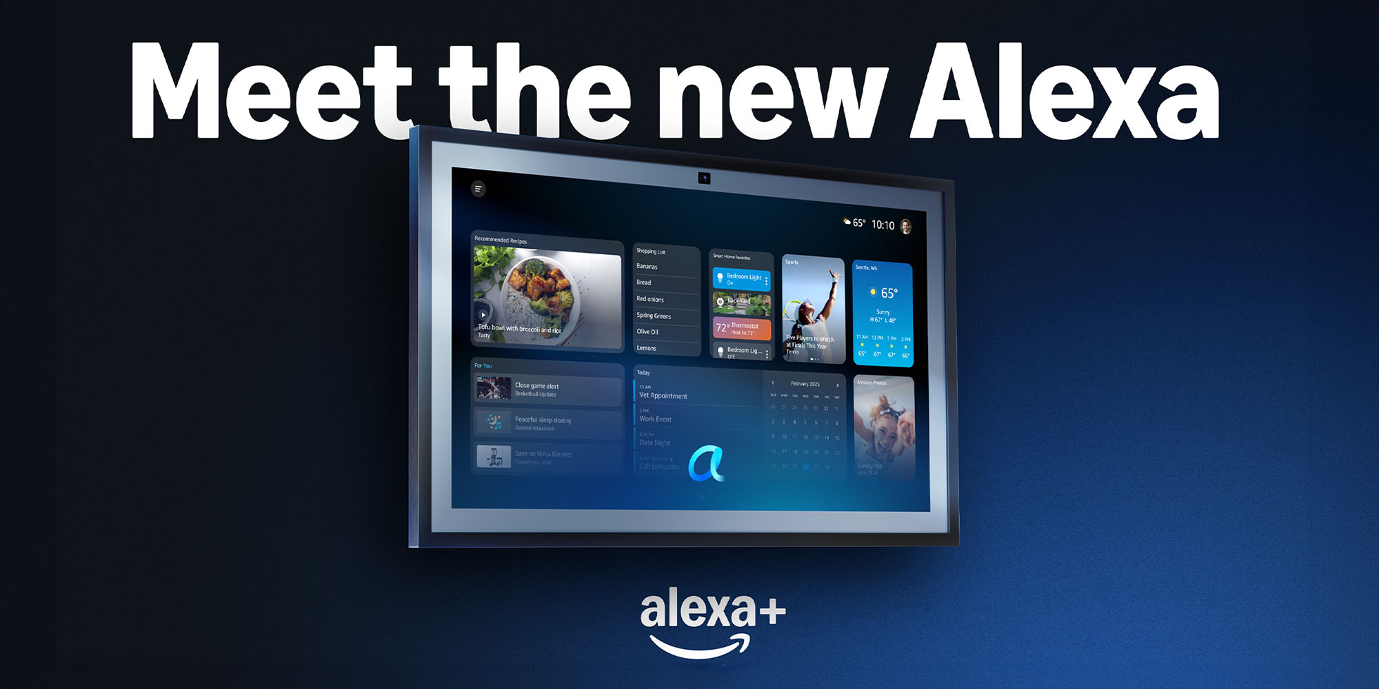 If Alexa+ is this bad, maybe we shouldn’t be too impatient for new Siri | Image shows a promo graphic for the new Alexa on the Echo Show 15