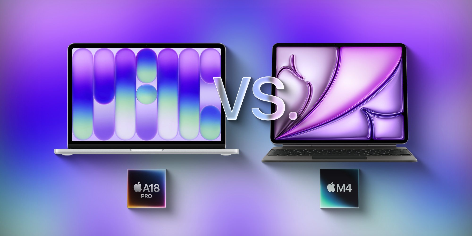 El MacBook Neo puede canibalizar más iPads que los MacBook Air | La imagen muestra el Neo junto al iPad Air de 13 pulgadas con Magic Keyboard