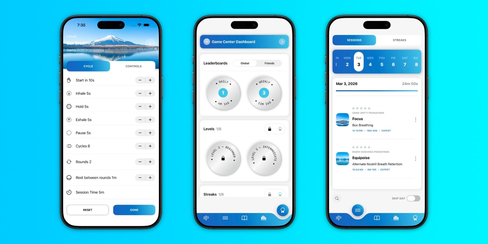 Indie App Spotlight: ‘Yogi Breath’ is a guided breathing app that progresses with you