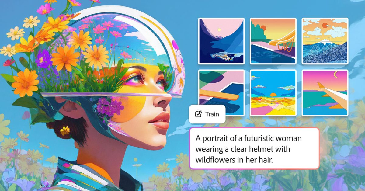 Adobe Firefly can now generate images in your own visual style - 9to5Mac