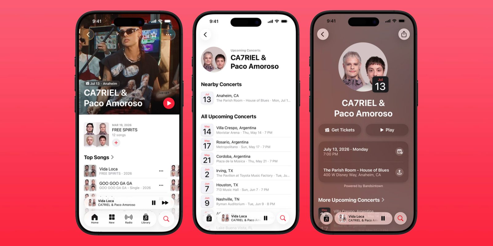 Apple Music now helps you keep up with concerts from your favorite artists