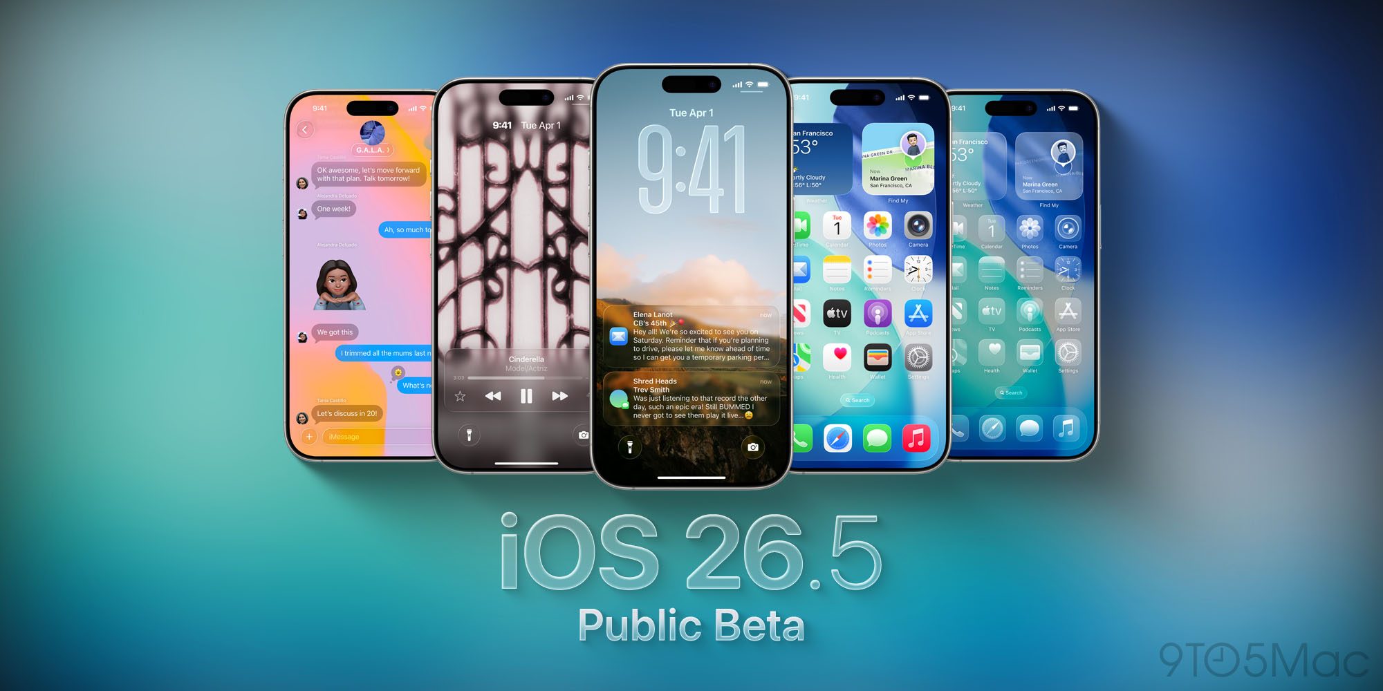 Apple releases first iOS 26.5 public beta