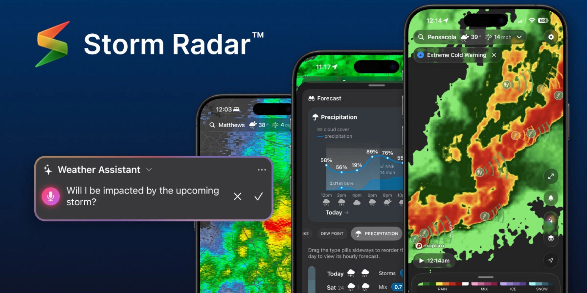 The Weather Channel’s Storm Radar app lets you build your&hellip;