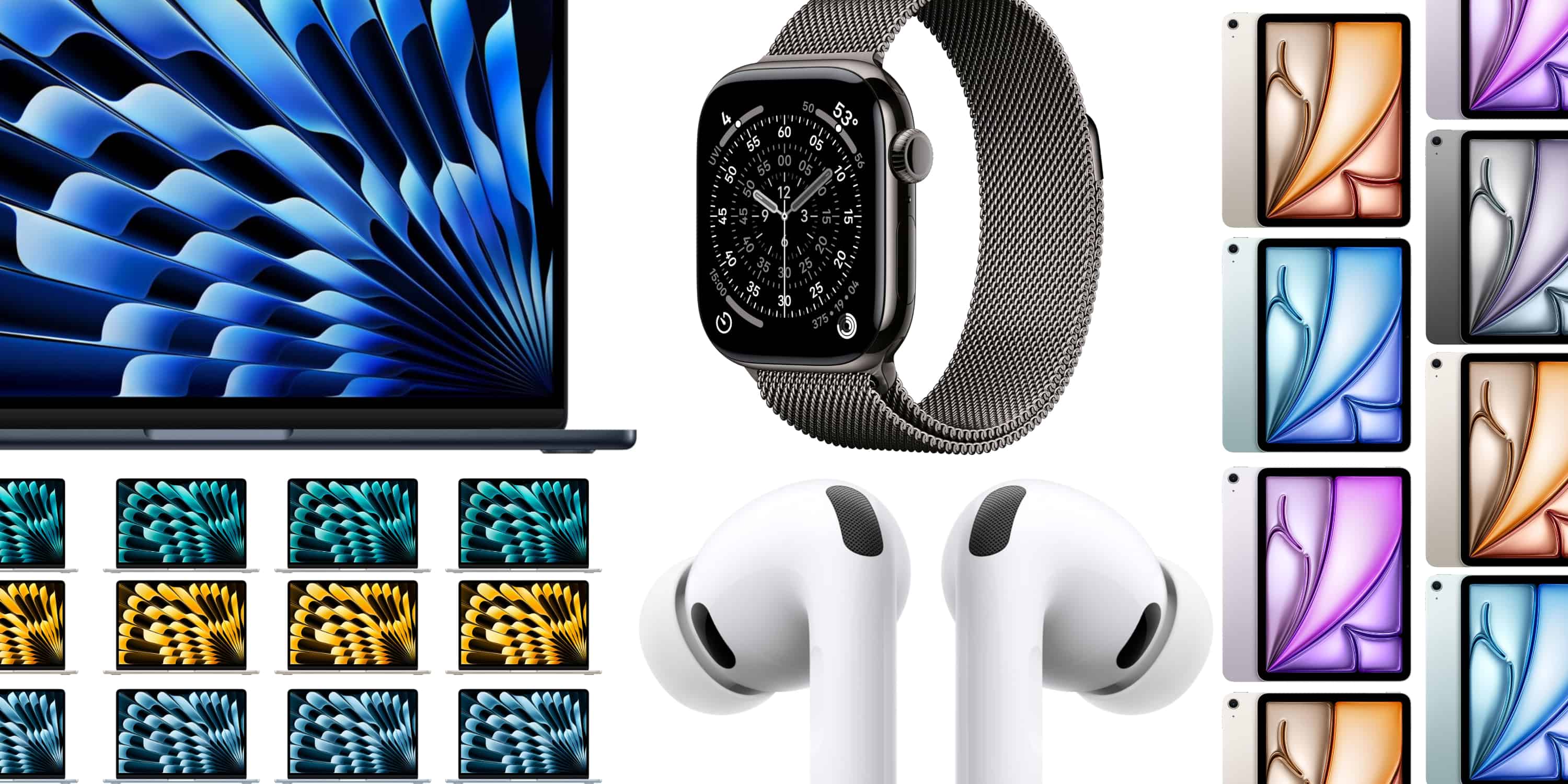 MacBook、iPhone、AppleWatchセット Deals: M5 MacBook Air, iPad Air, Apple Watch Series 11, more 9to5Mac