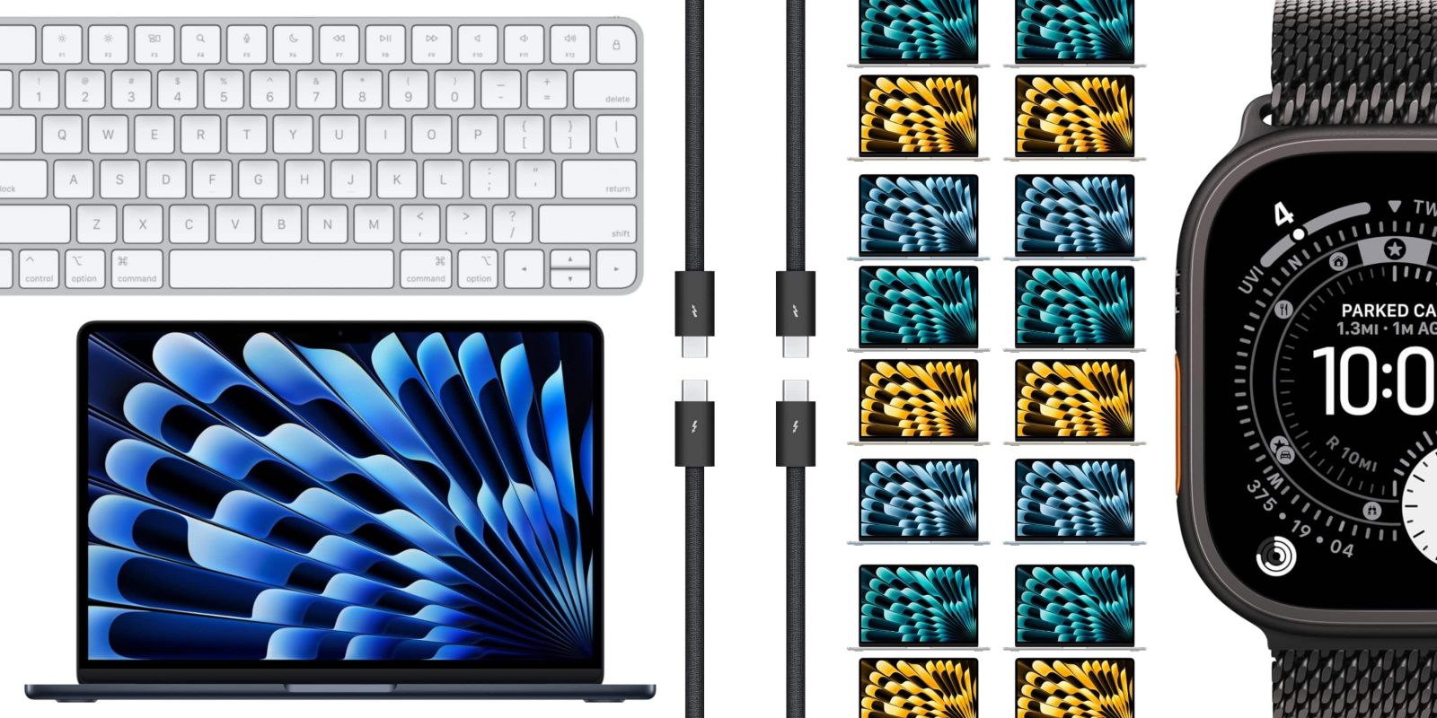 Deals: 1TB M5 MacBook Air $150 off, Apple Thunderbolt 5 cables up to 48% off, Magic Keyboard Amazon low, more