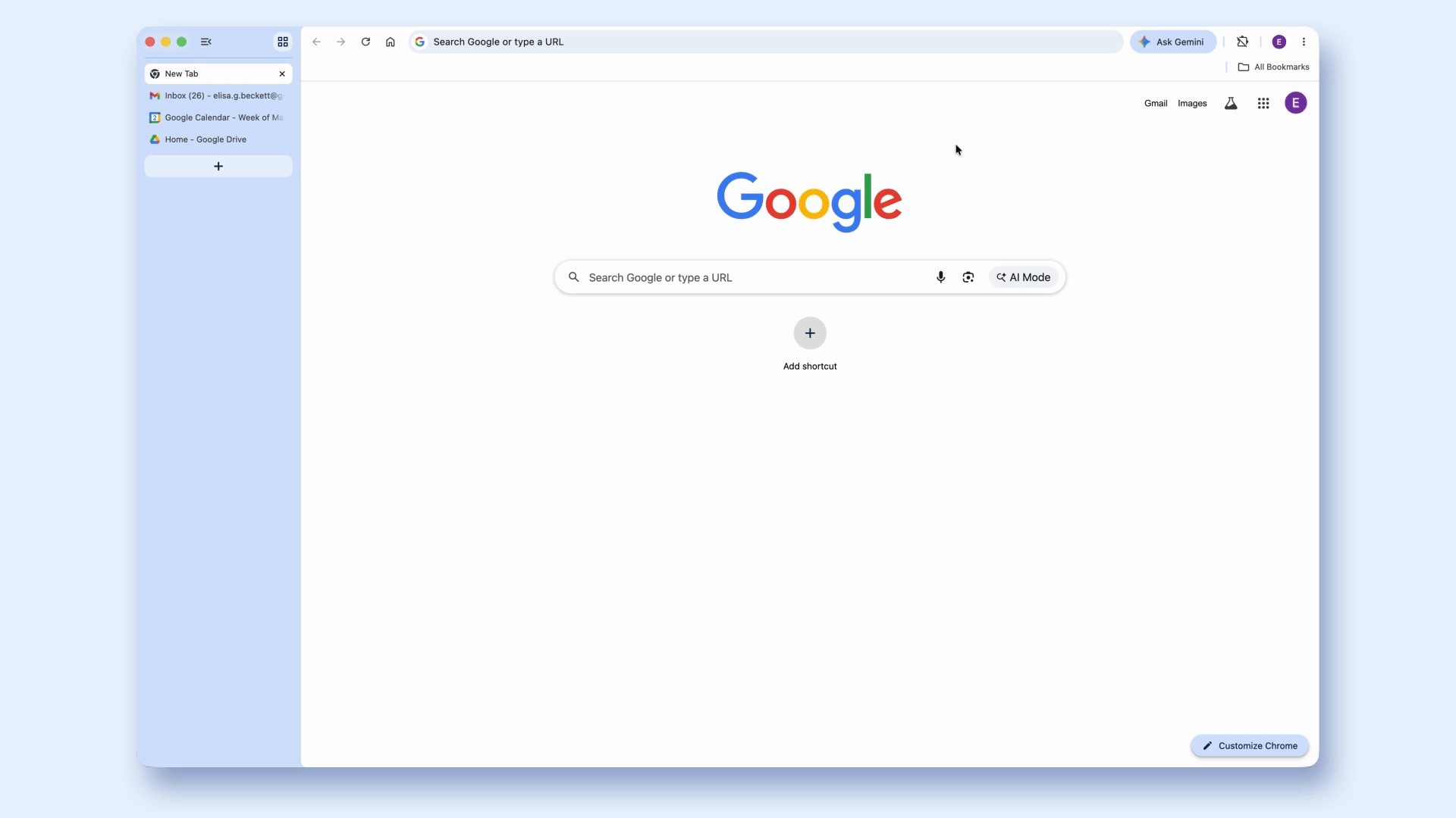 Google Chrome внедряет вертикальные вкладки и полноэкранный режим чтения