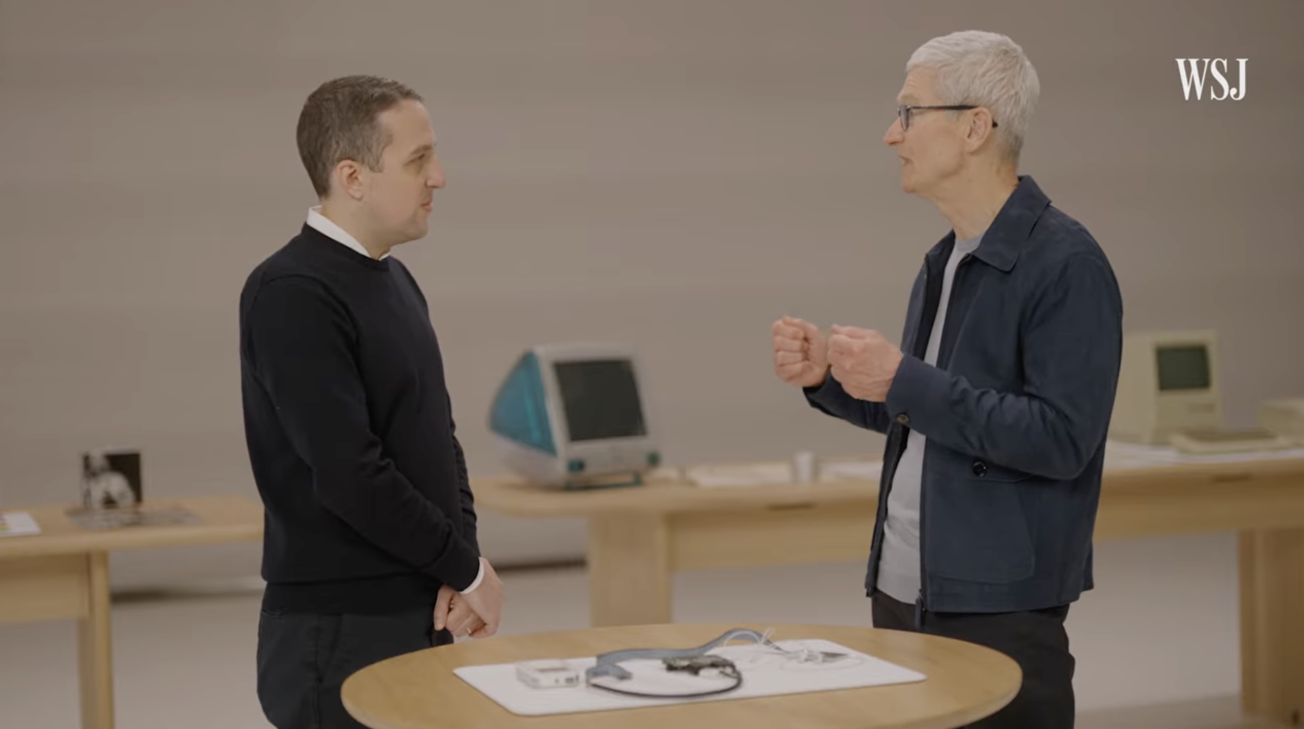 Tim Cook explores rare iPod, iPhone prototypes in new&hellip;