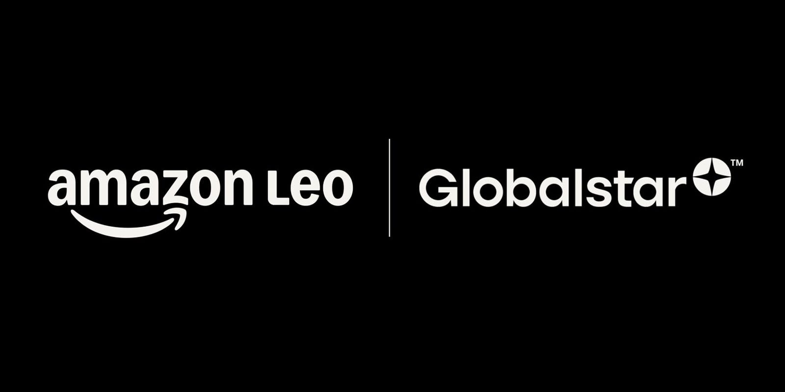 Amazon Leo and Globalstar logos