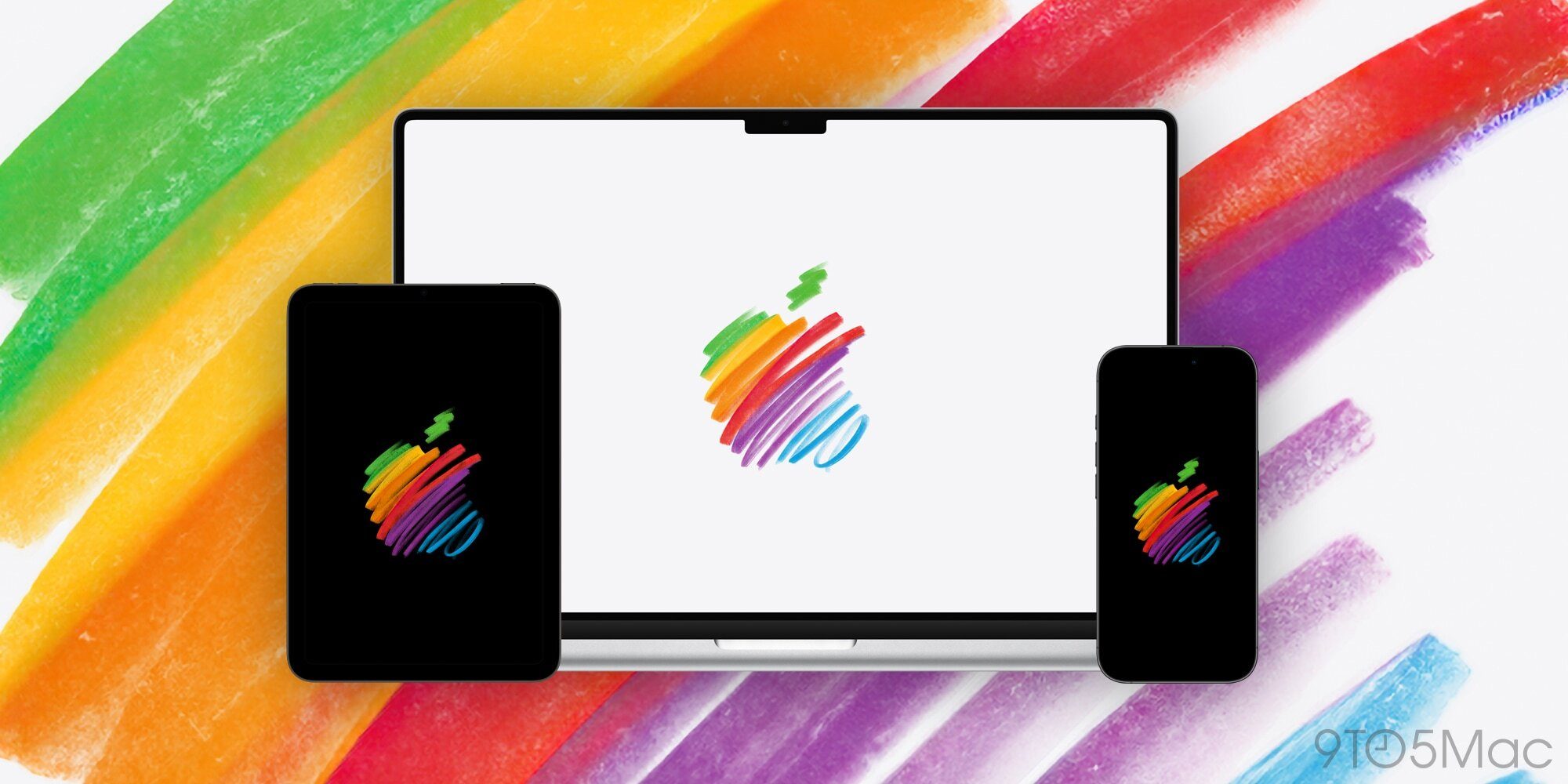 Download these ‘Apple at 50’ wallpapers for iPhone, iPad, and Mac