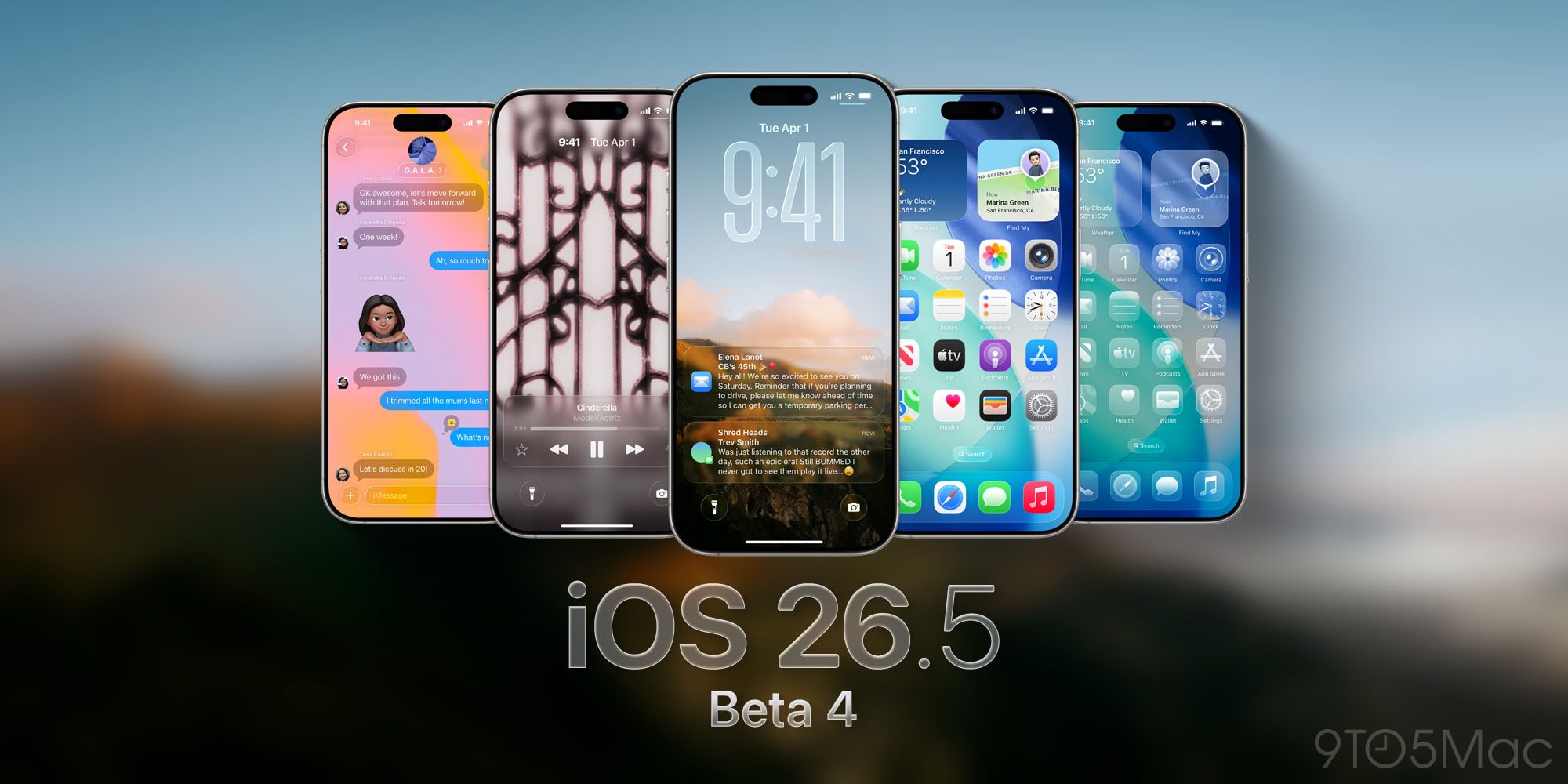 Apple releases iOS 26.5 beta 4 for iPhone