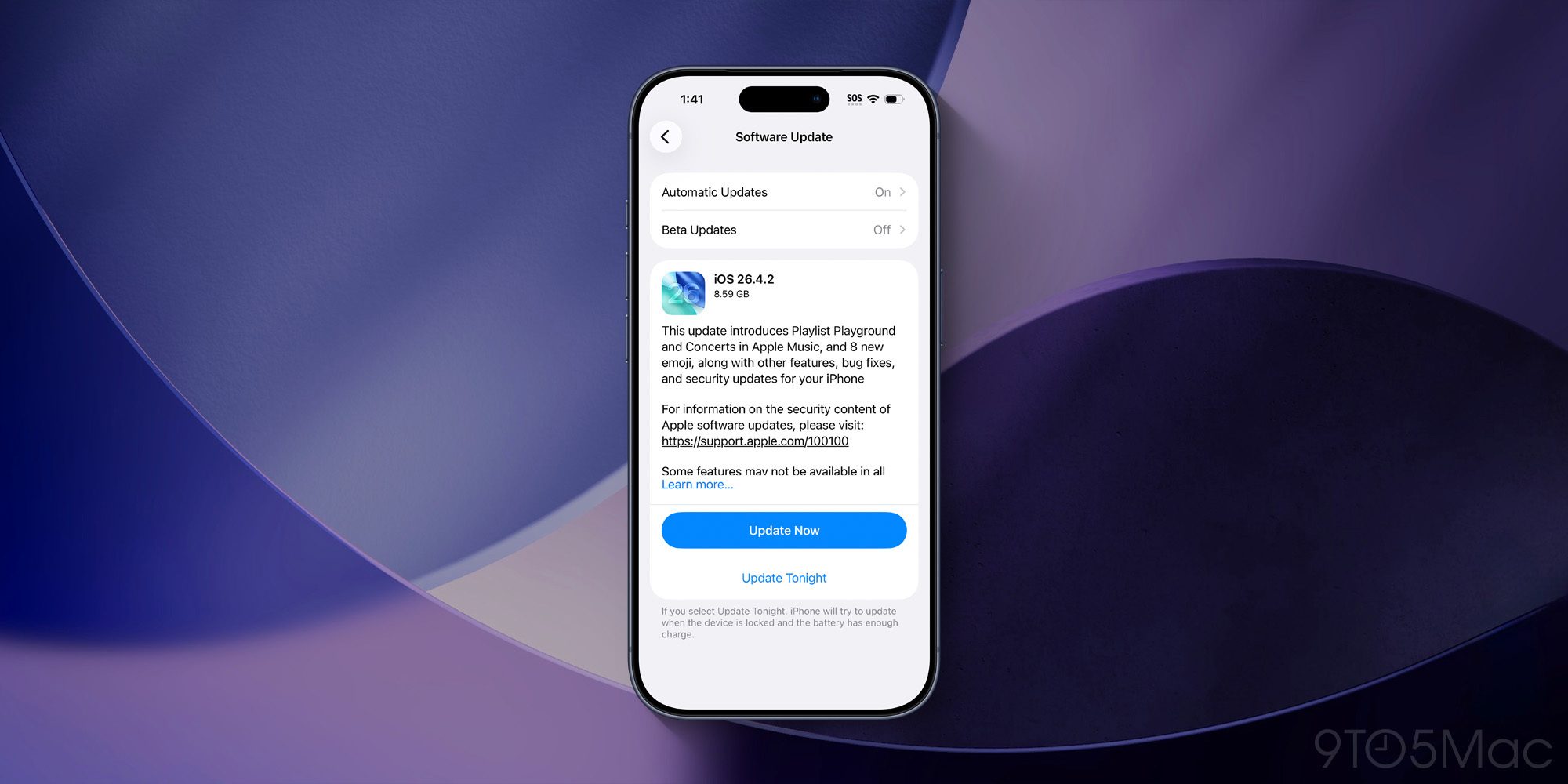 Apple выпускает iOS 26.4.2 для iPhone: что нового
