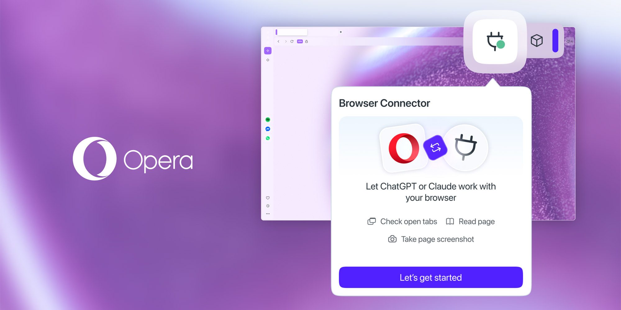 photo of Opera extends the Browser Connector functionality to Opera One and Opera GX image