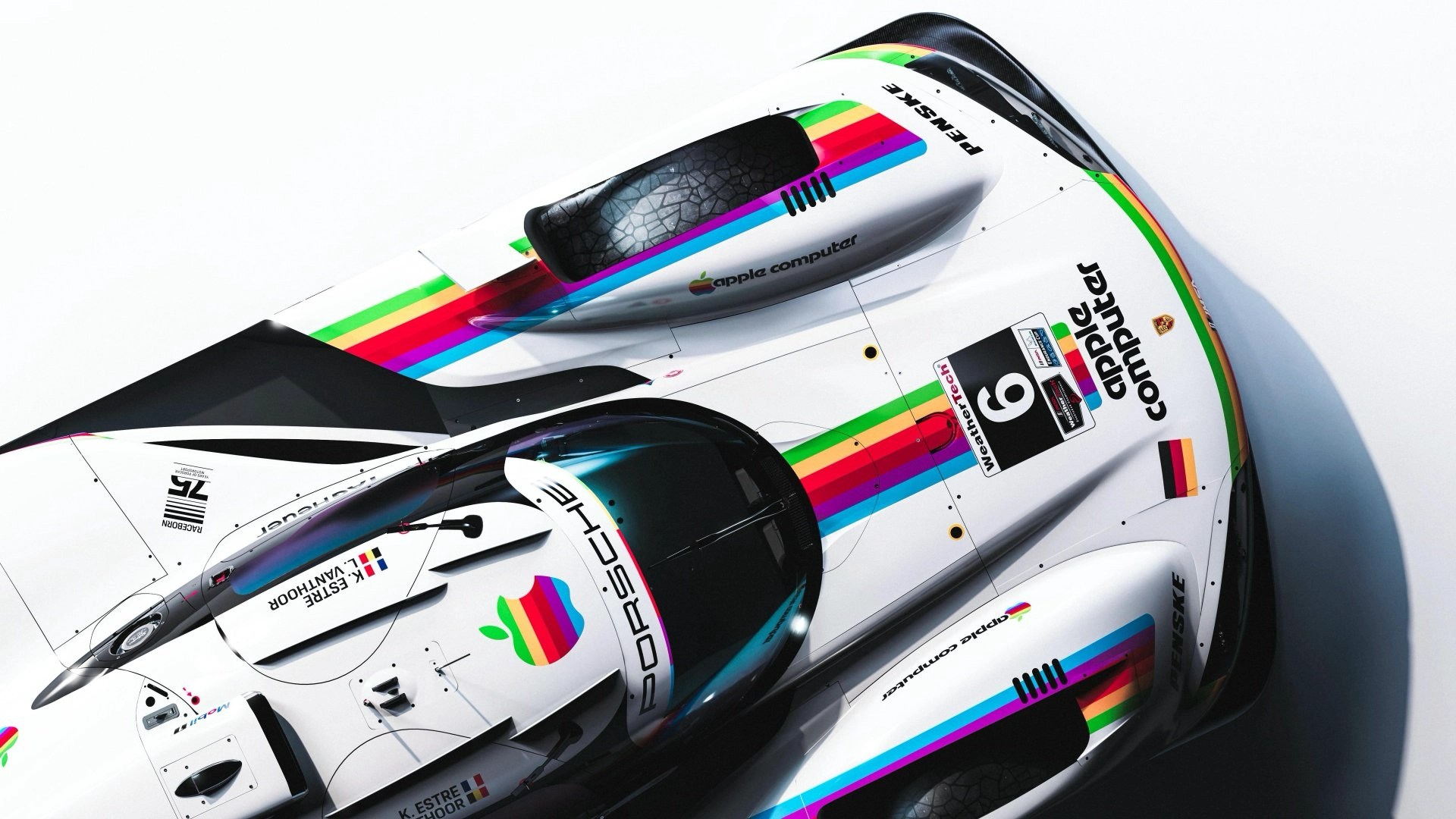 Apple and Porsche debut 80s-inspired race car liveries at&hellip;