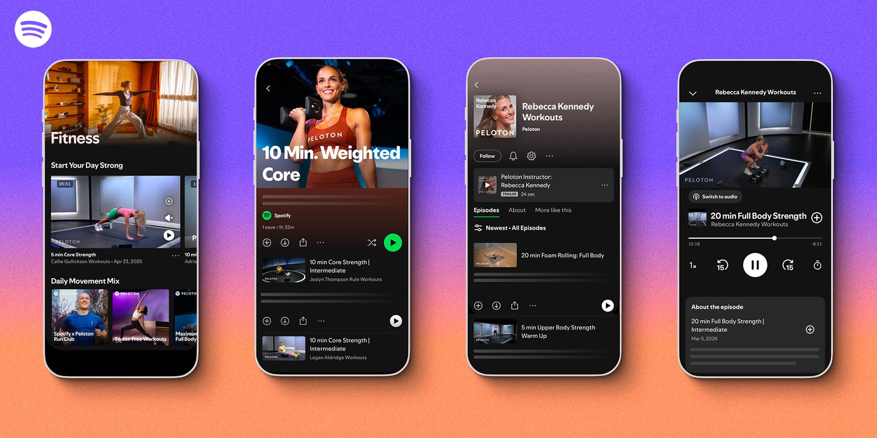 Spotify launches guided workout experiences for Free and Premium users