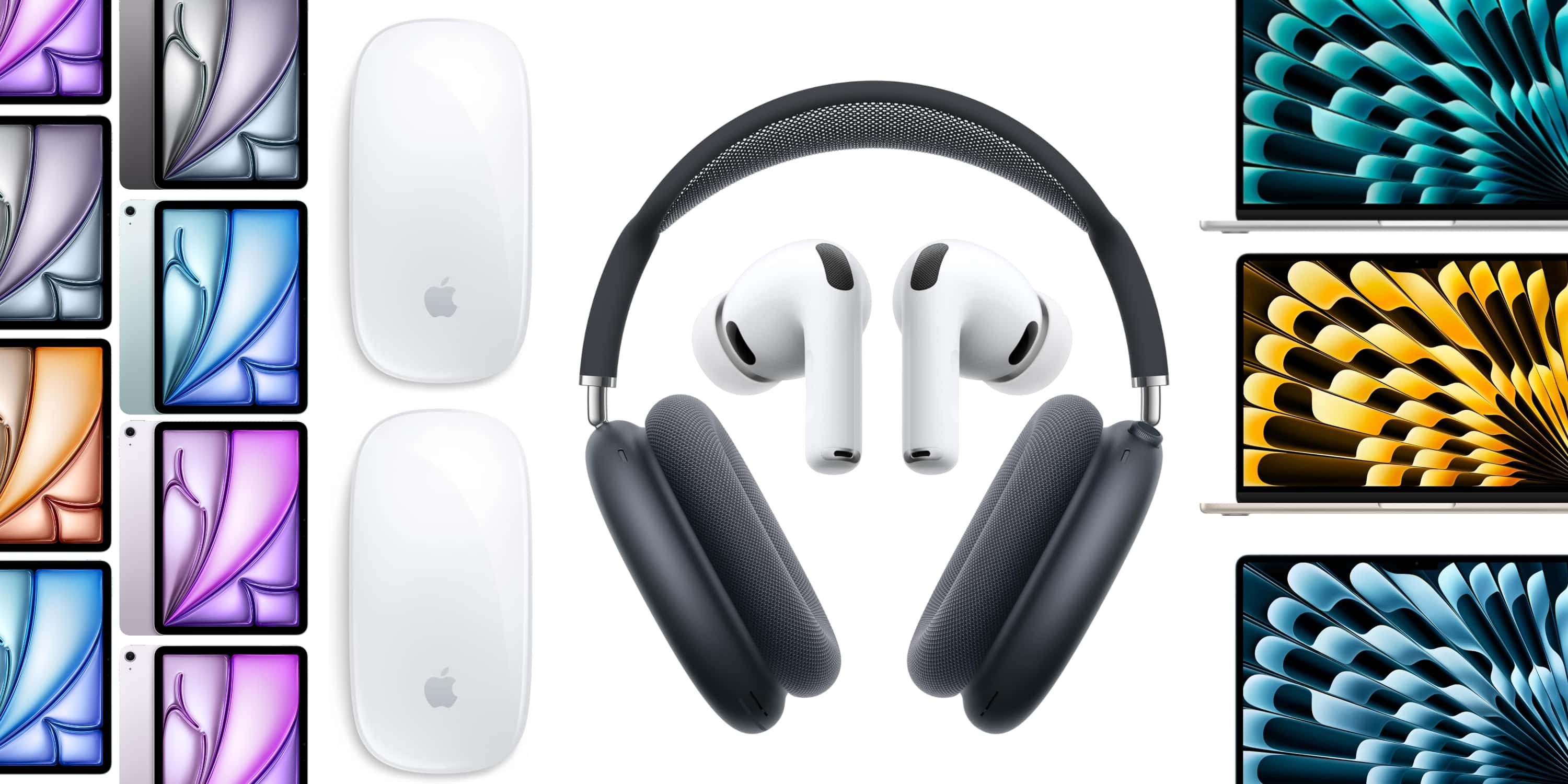 Акции: MacBook Air M5 по рекордно низкой цене, AirPods Max 2, iPad Air M3 со скидкой 300 долларов, Magic Mouse по минимальной цене на Amazon и многое другое
