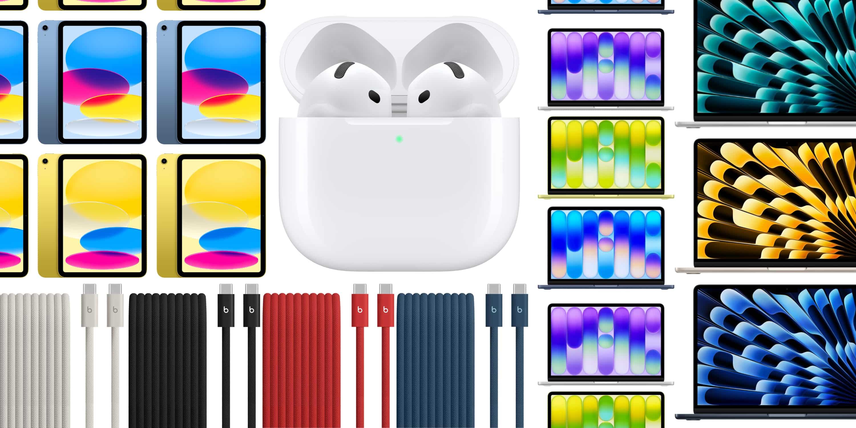 Скидки: MacBook Air M5 дешевле на $270, iPad от $299, Apple Solo Loop от $9, кабель Beats 240 Вт и многое другое