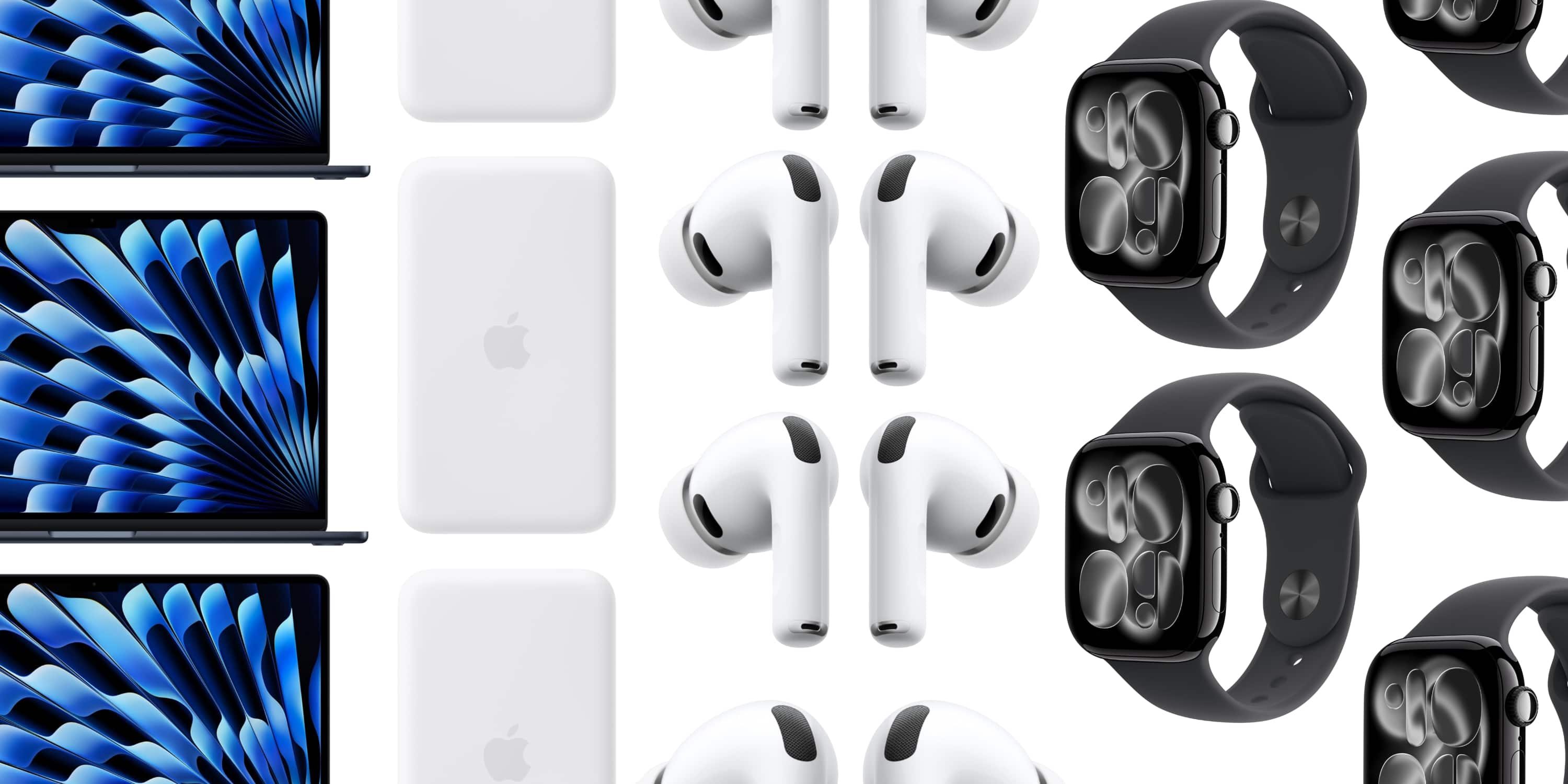 Скидки: новый MacBook Air M5 по рекордно низкой цене (до $220), AirPods Pro 3, MagSafe Battery, кабели и многое другое