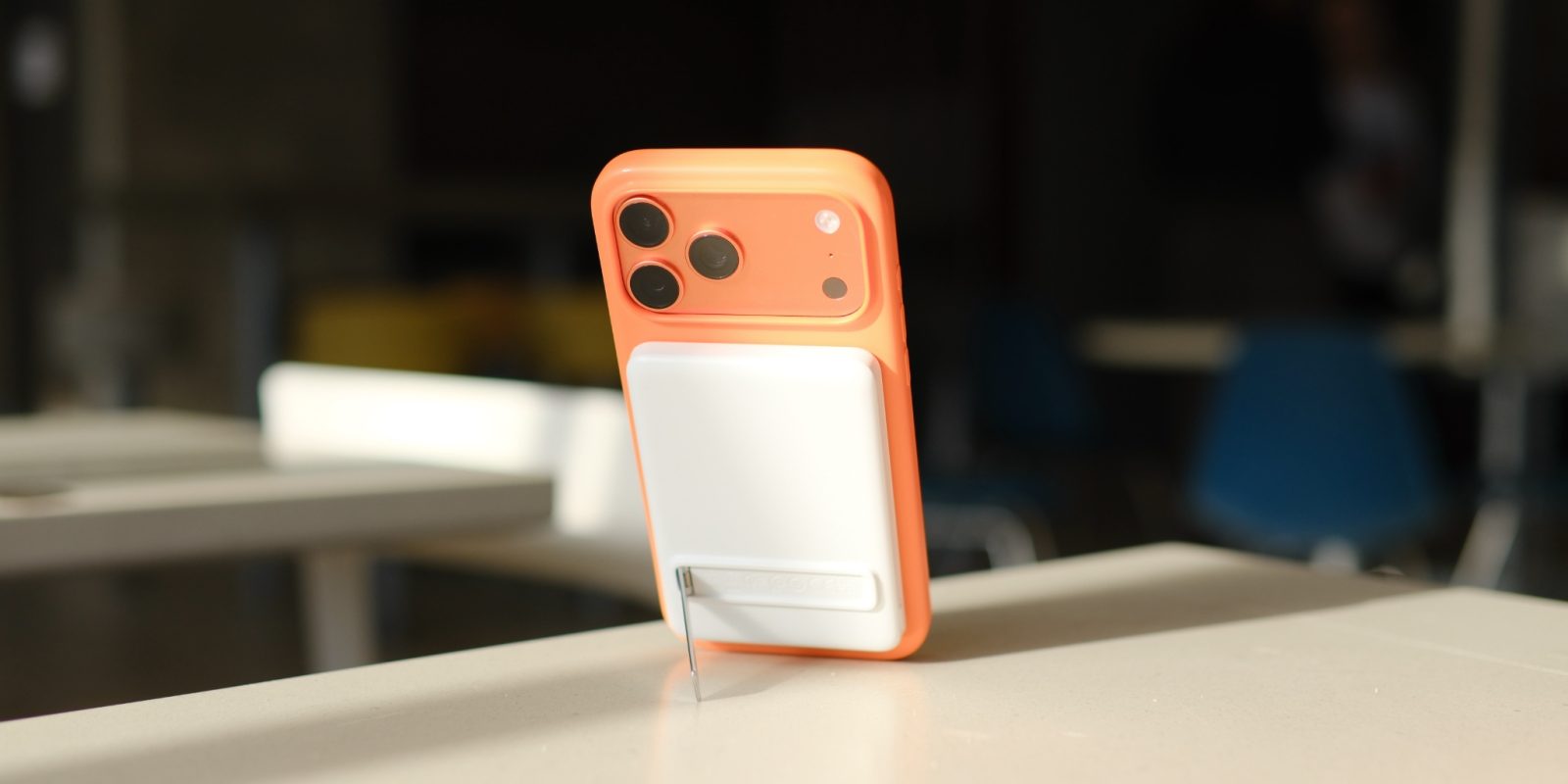 Hands-on: Belkin’s new 5K MagSafe battery bank offers a kickstand in a slim design