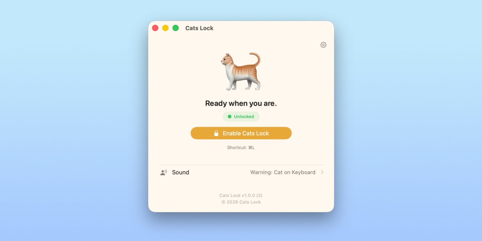 Indie App Spotlight: ‘Cats Lock’ is a fun Mac app that solves cat keyboard spam